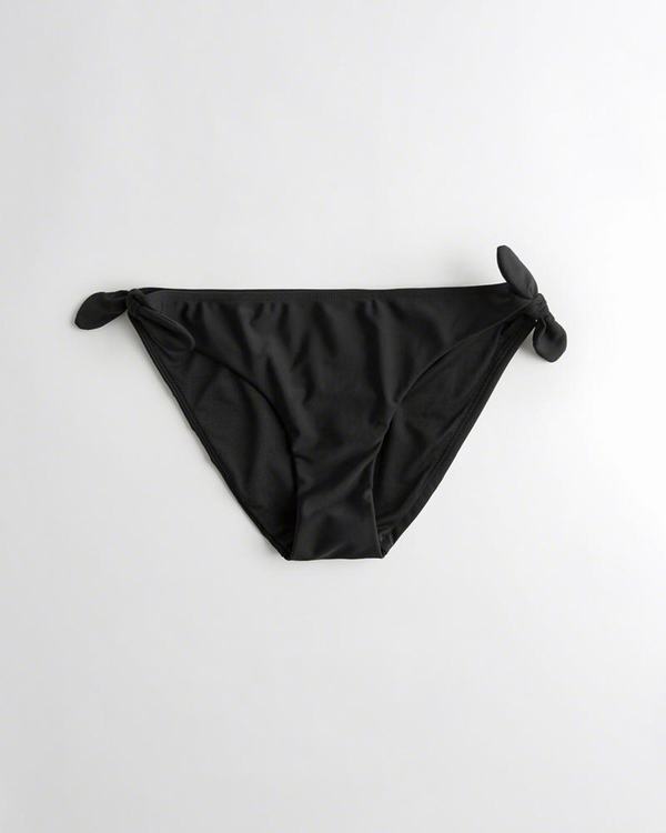 Costumi da Bagno Hollister Donna Side-Knot Bikini Nere Italia (815PYNIH)